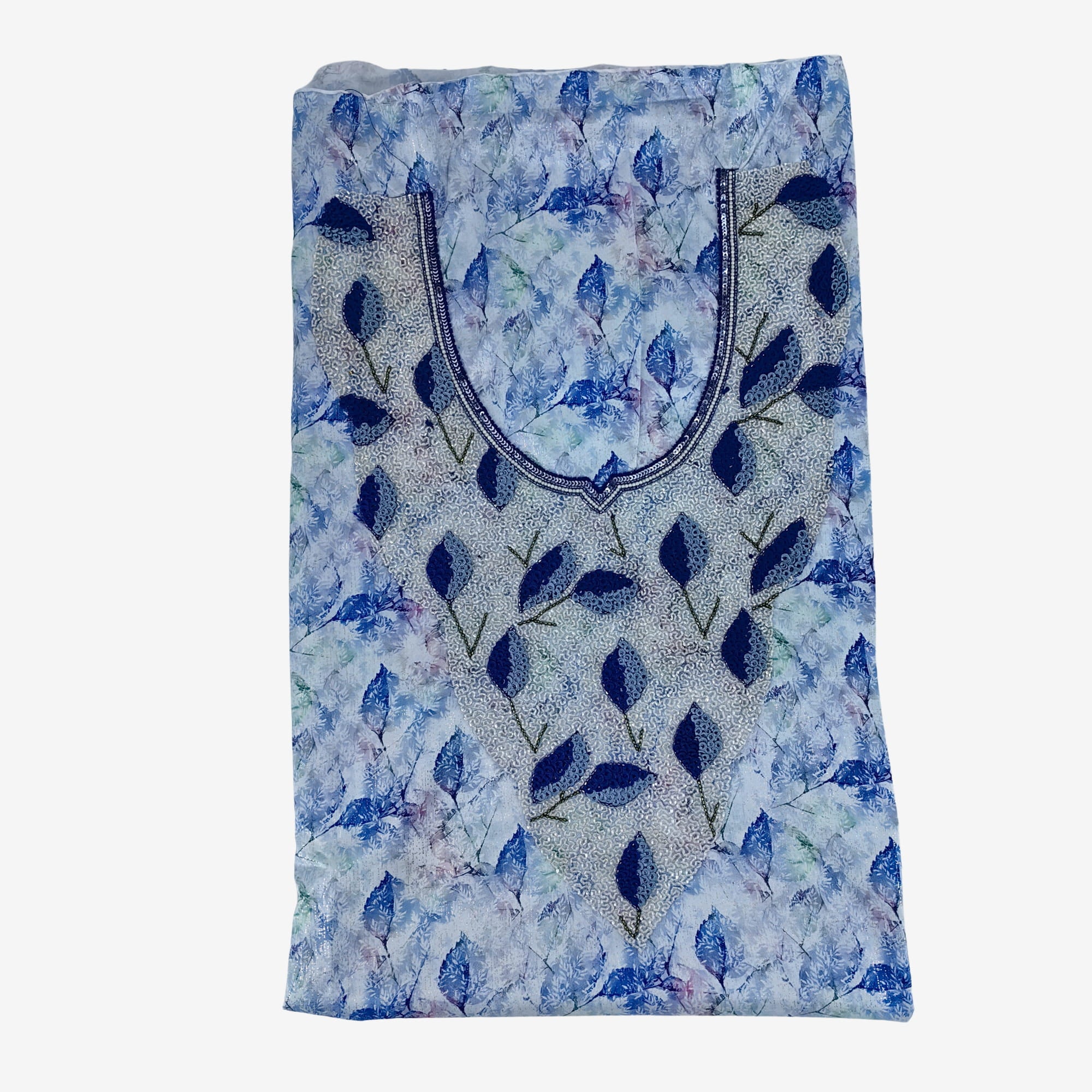 Ladies Royal Italian Silk Mukhawar Fabric – Classic Royal Design